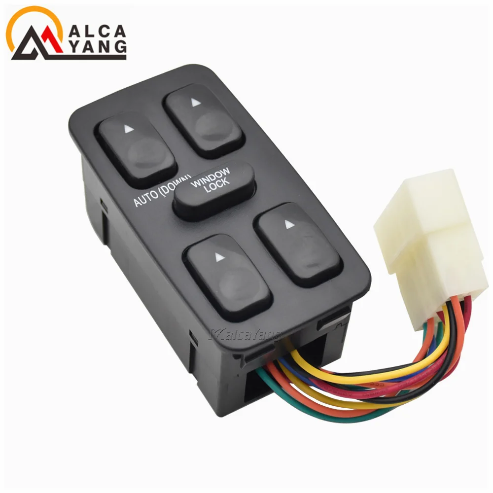Interruptor De Ventanilla Eléctrica Para Hyundai Elantra/Galloper 1992-1994 - Número Pieza 93570-28001, Lado Conductor