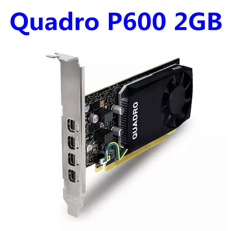 

Оригинальная профессиональная видеокарта Quadro P600 2 ГБ для CAD PS 3dmax с зажимом