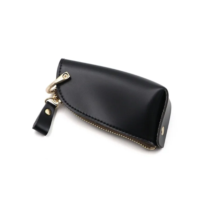 1PC Vintage Kreative Leder Zipper Schlüsselbund Schlüssel Abdeckung Auto Schlüssel Hause Schlüssel Multi-funktionale Schlüsselbund Beutel – Detail 3