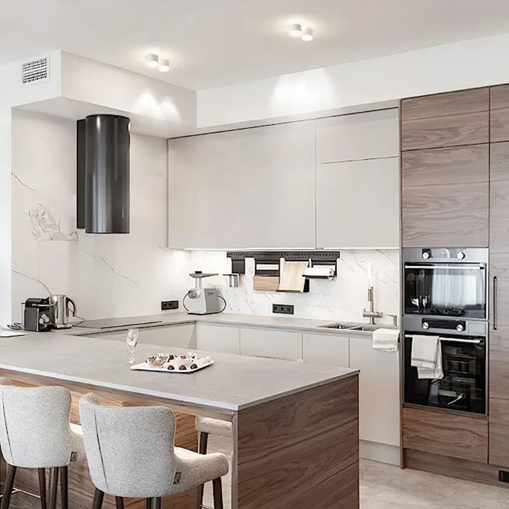 LED 천장 스포트라이트 표면 장착 LED 스포트라이트 다운 라이트, 주방 다이닝 룸 스폿 고정장치, 5W 블랙 화이트, 10W, 15W, 220V