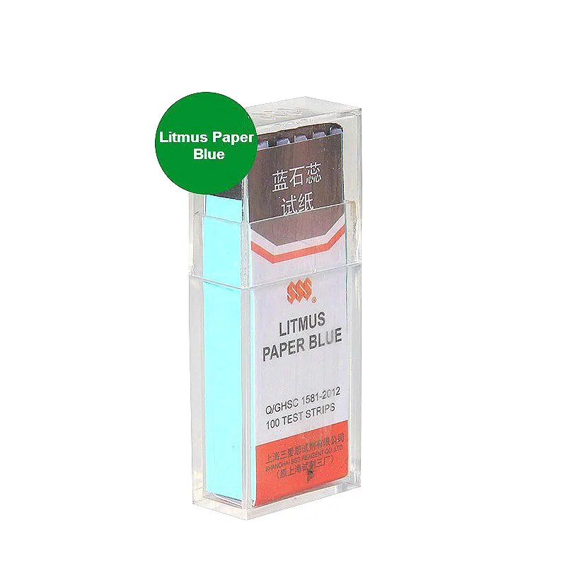 Litmus Paper Blue Acid-base Test Paper For Chemical Laboratory Gas Aacidity And Alkaline Detection 1000 Test Strips
