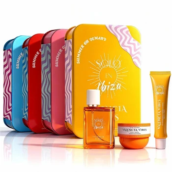 SOLO EN IBIZA 3-Piece Set Women's Eau De Parfuma Fragrance Spray Gift Box,Suitable for daily use,Parties And Christmas Present 1