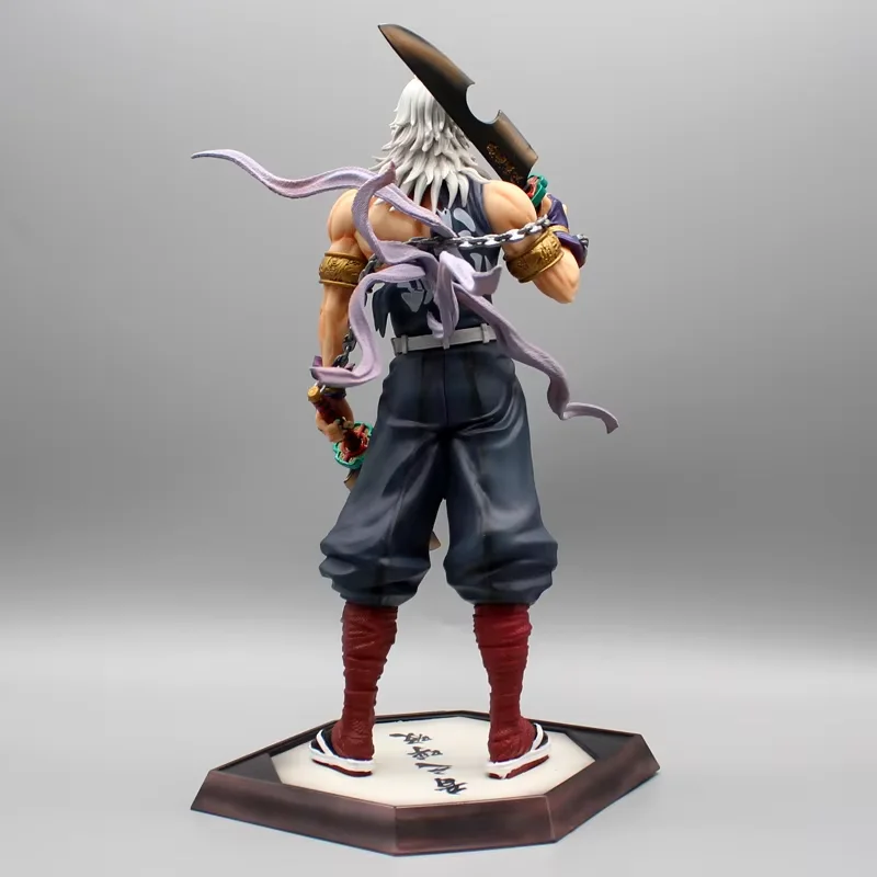 Demon Slayer Anime Figure Uzui Tengen Gk Statue Figurine Pvc Model Doll Collection Desktop Ornament Toys Children Birthday Gifts - Image 3