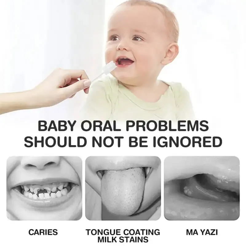 Baby Oral Cleaning Stick 30/60pcs for Newborn Oral Care baby oral cleaner