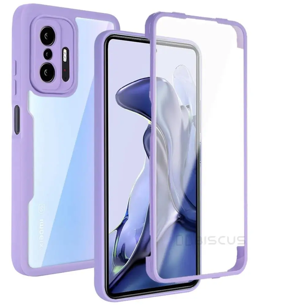 Case For Xiaomi Mi 11T Pro Funda Coque Carcasa Luxury 360 Full Protective Phone Case For Xiaomi 11i 11X Cover Shockproof_voghion.com