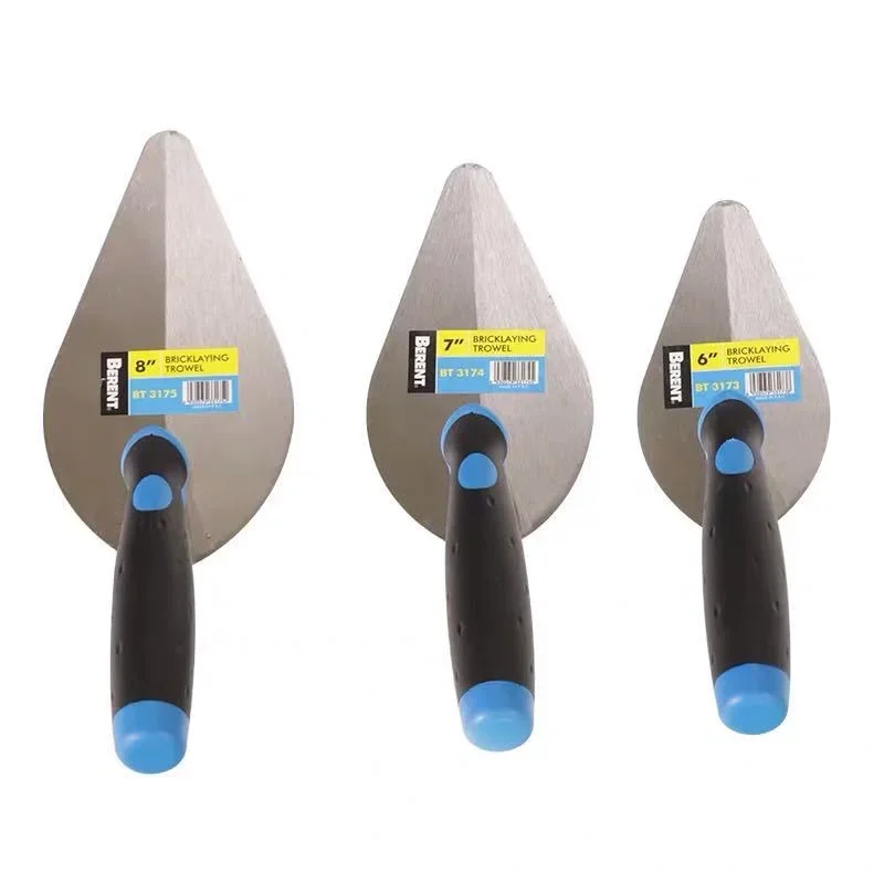 Plastering Trowel Grout Trowel Concrete Trowel 6 inch Stainless Steel Wiping Board Construction Tools Tiles Scraping Gray Knife Decorative Trowel Plaster Construction Tools