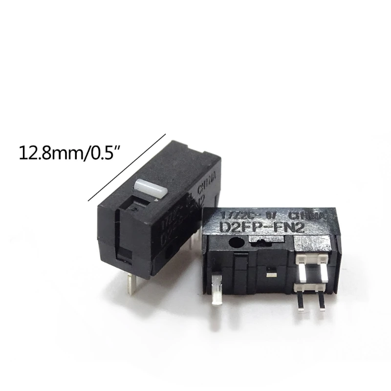 2Pcs Mouse Micro Switch Button Strike Light Microswitch D2FP-FN2 for Asus ROG Gladius III AimPoint 36K 80 Million