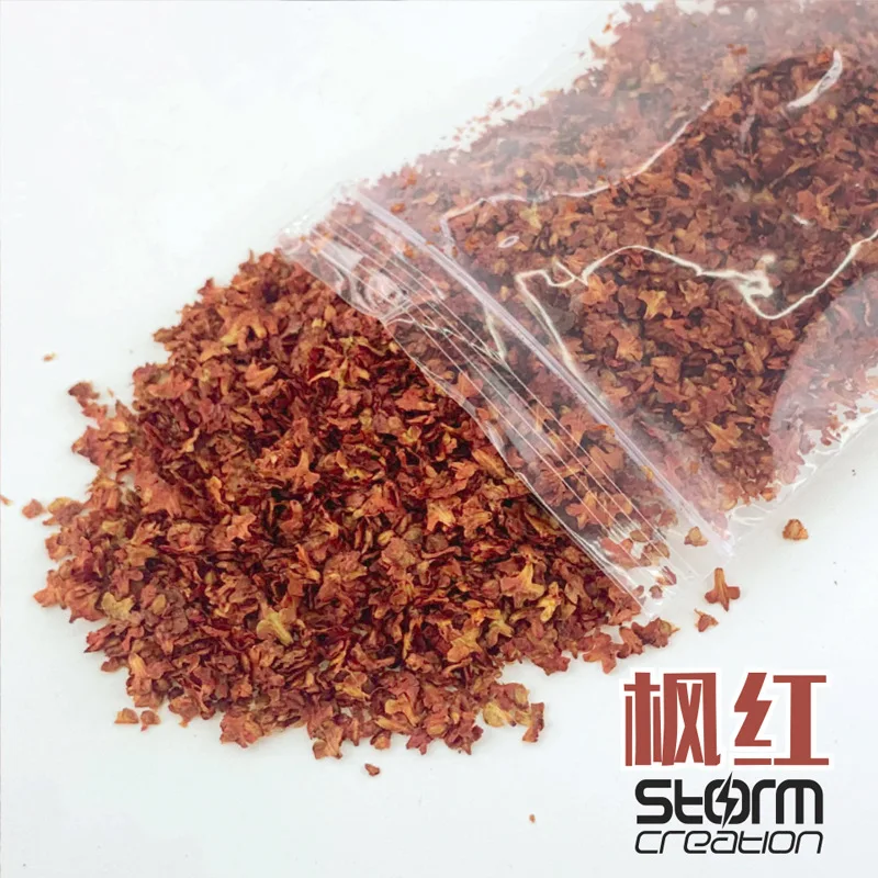 33ml 시뮬레이션 소형 나무 잎 수지 모델 키트 마이크로 풍경 잎 Diy 장면 모델 제작을위한 정적 디오라마 액세서리