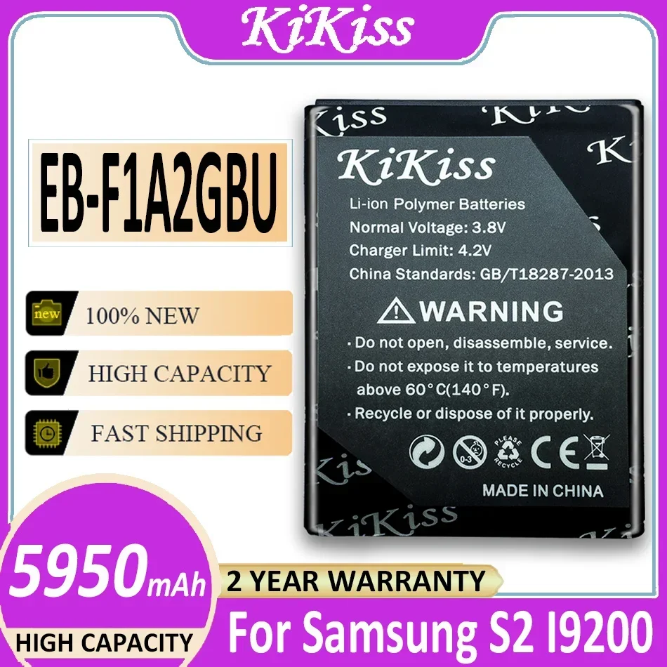 Eb-F1A2Gbu 5950Mah Batteria Per Samsung Galaxy S2 I9100 I9108 I9103 I777 I9105 I9100G I9188 I9050 B9062 Batteria