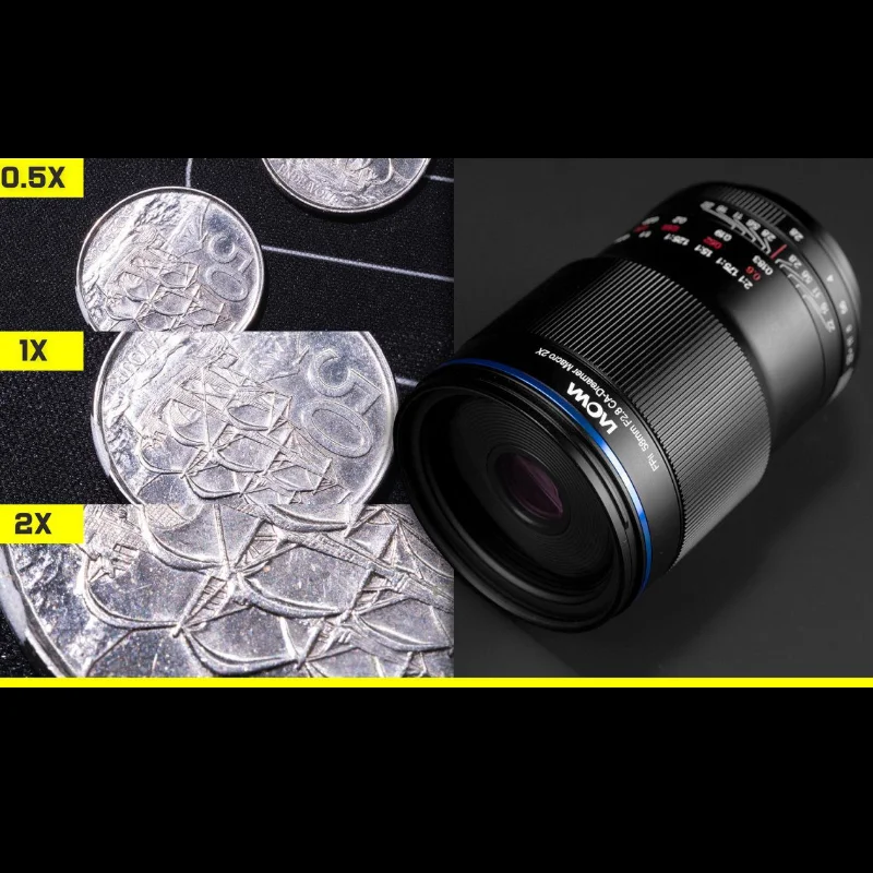Laowa 58mm F2.8 Macro Lens Mirrorless Lens 2x CA-Dreamer