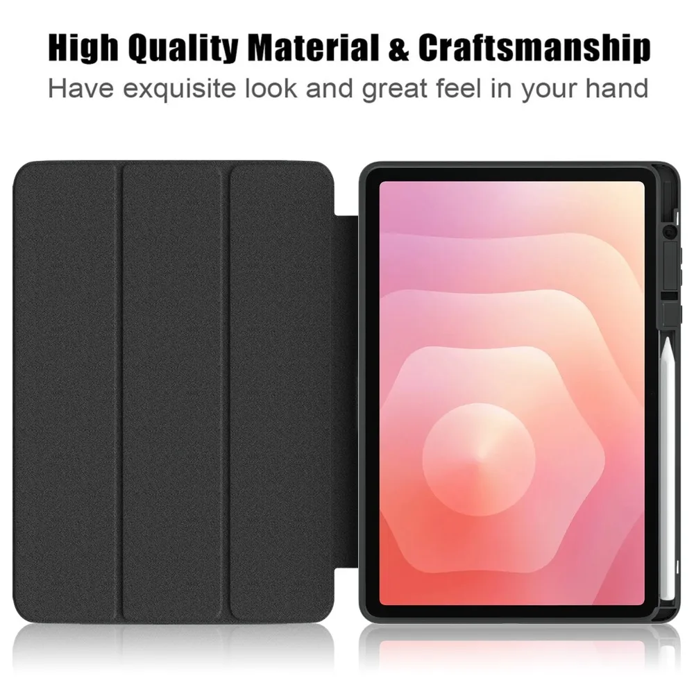 Premium Protective Case with Pencil Holder and Magnetic Stand