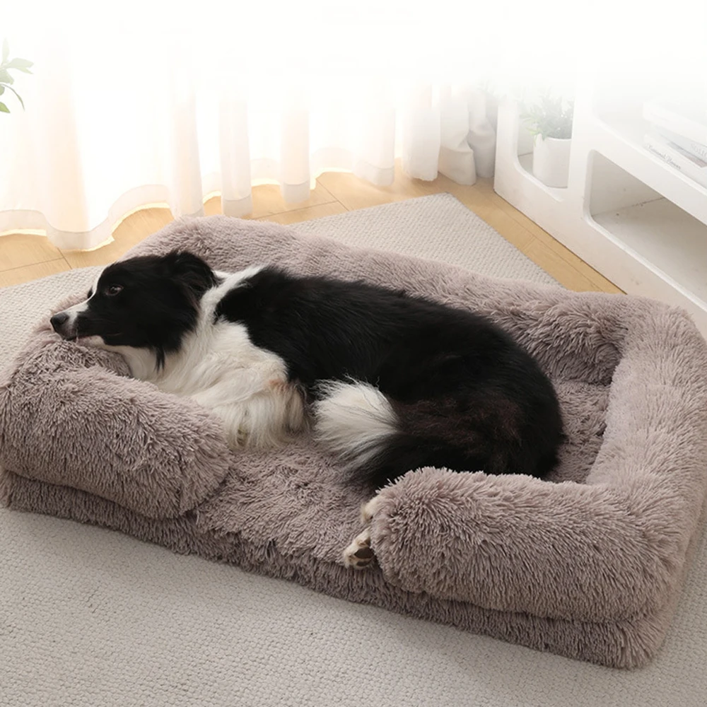 Half-Surround Square Pet Bed 1