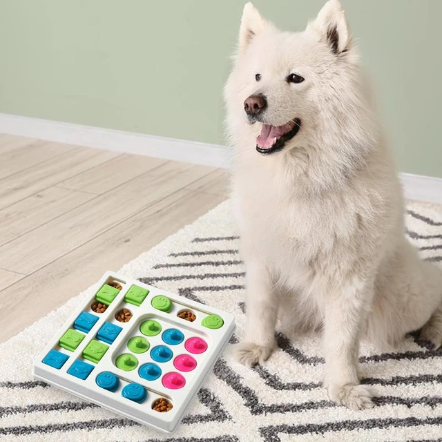 Dog Puzzle Toys Dogs Food Puzzle Slow Feeder Toys for IQ Training Mental  Enrichment Interactive Dog