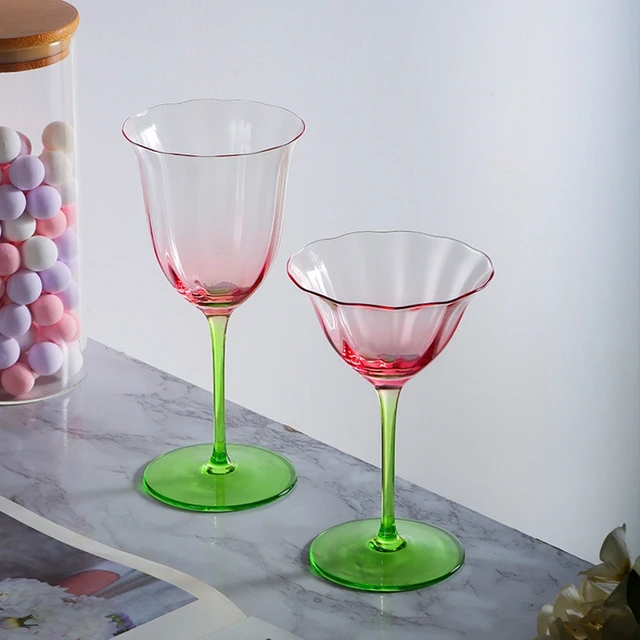 Jinyoujia Lily Of The Valley Wine Glass Relief Fancy Red Wine Goblet Home  Kitchen Light Luxury Lead-free Crystal Glass - Glass - AliExpress