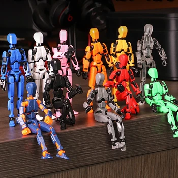 Robot multi-articolato trasformabile stampato in 3D con 13 giunti, action figure da assemblare (DIY), regalo per adulti, genitori e bambini