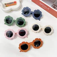 New Kids Sunglasses Children Round Flower Sunglasses Girls Boys Baby Sport Shades Glasses UV400 Outdoor Sun Protection Eyewear 6