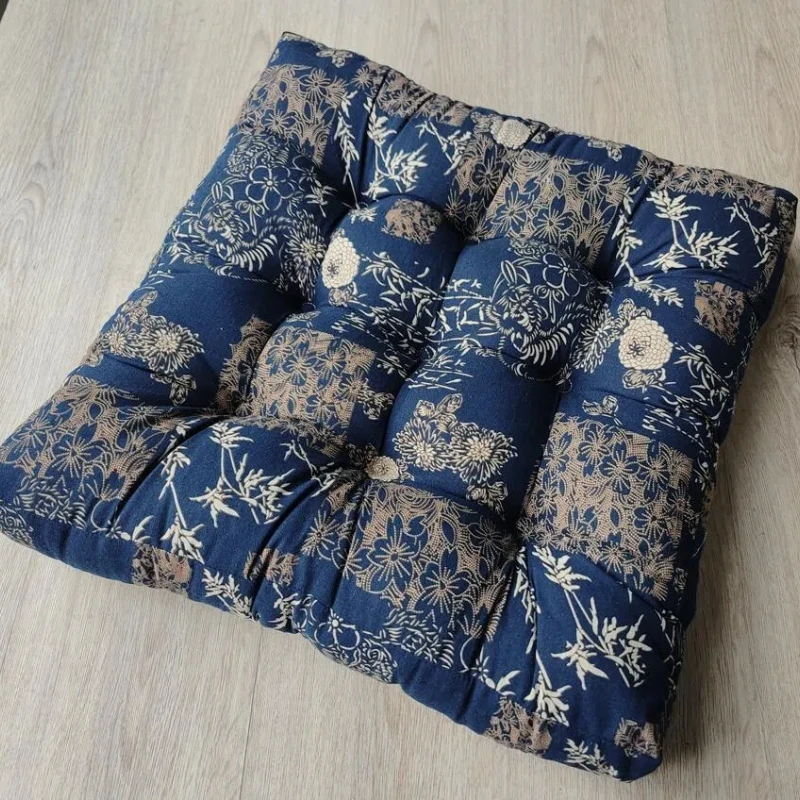 55*55CM Square Chair Cushion Seat Cushion With Anti-skid Strap Indoor Outdoor Sofa Cushion Pillow Cushion Yoga