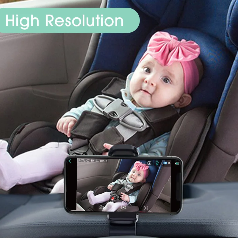 In car baby monitor, 5G wireless WIFI in car high-definition