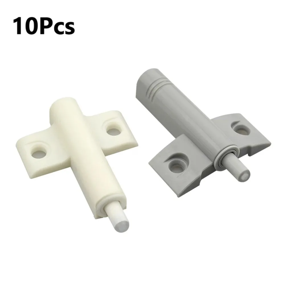 10PCS Damper Buffers Kitchen Cabinet Door Stop Drawer Soft Quiet Close Closer Damper Buffers Home Furniture Hardware White Gary