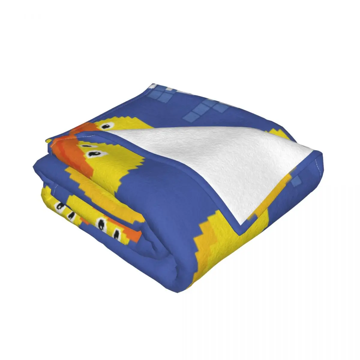 Little Cute Duck Pattern Cartoon Blanket Fleece Decoration Multifunction Lightweight Throw Blanket for Bed Travel Be