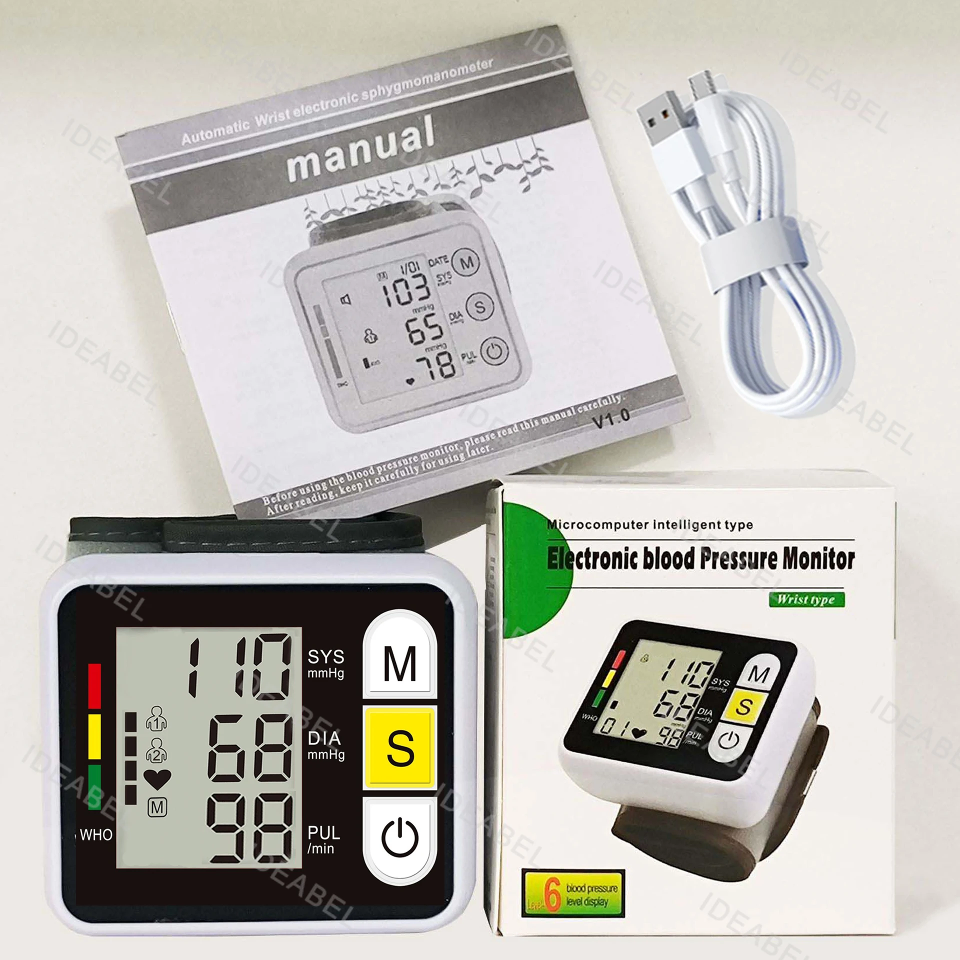 Automatic Upper Arm Blood Pressure Monitor