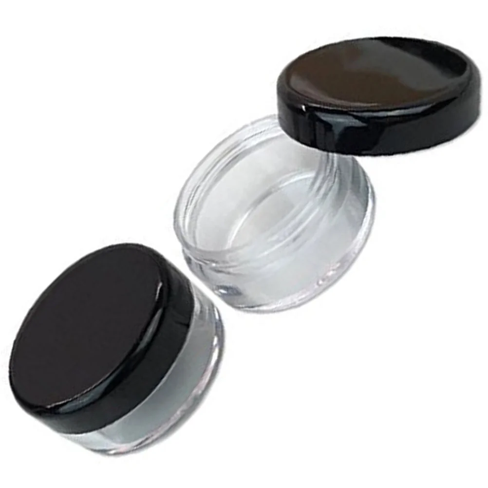 

Clear Cream Jar Mini Cosmetic Bottles Containers Pot Travel Small Covers Clear Plastic Cosmetic Jars With Lids For Balm