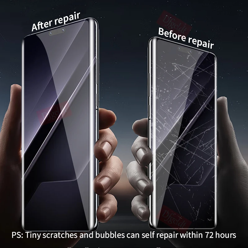 Full Curved Hydrogel Screen Protector Set - 2-4 Pieces, Ultimate Soft Film