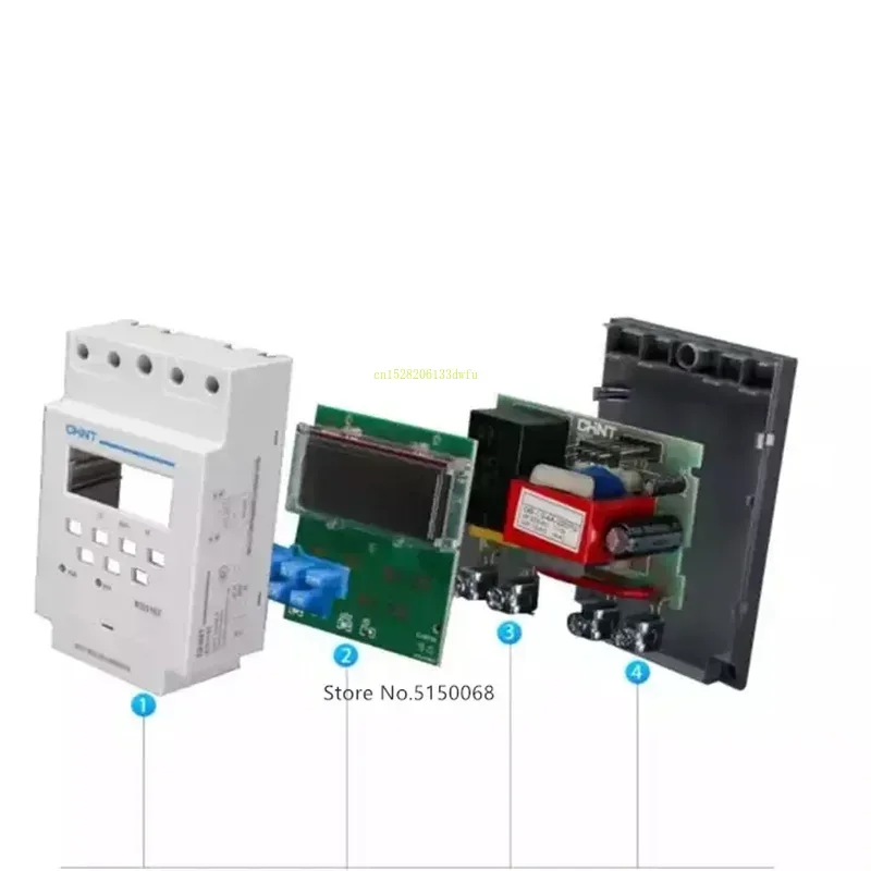 CHINT 마이크로 컴퓨터 시간 제어 스위치, KG316T 자동 타이머, 가로등 타이밍 스위치, 시간 컨트롤러, AC220V KG316T-D