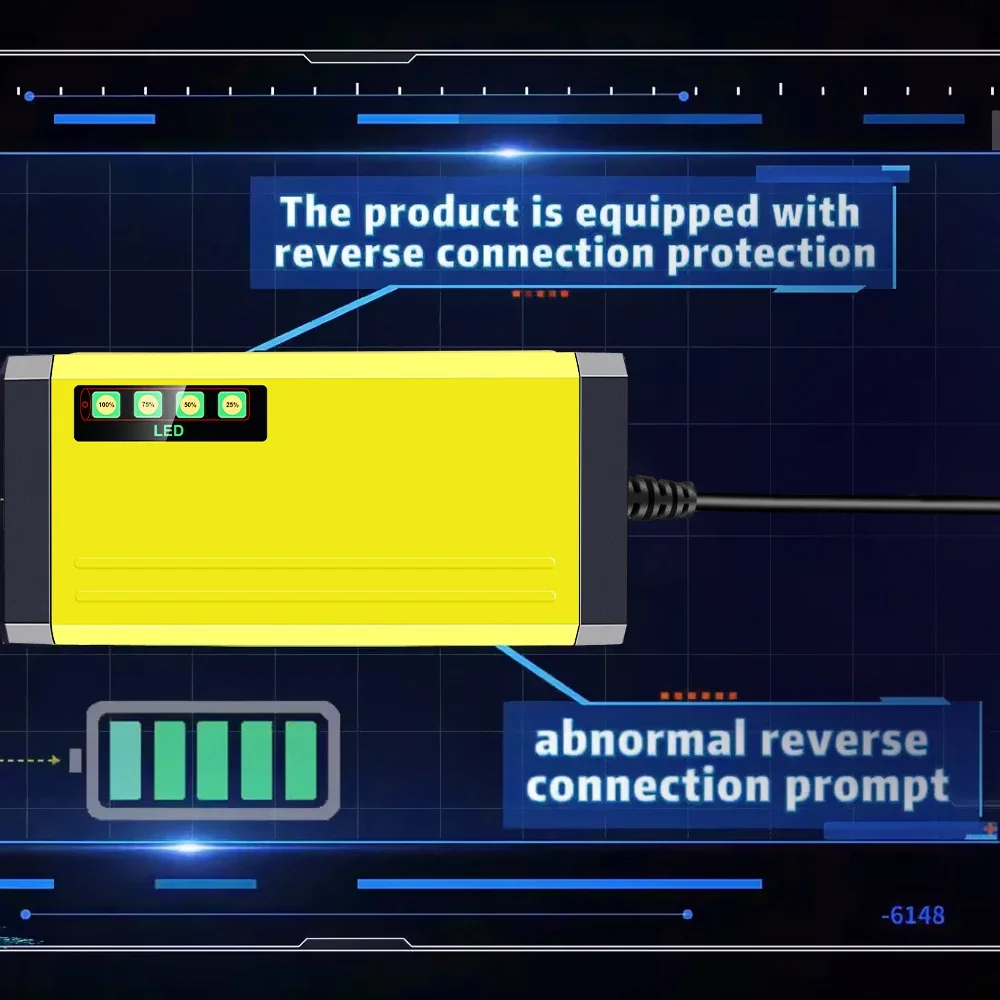 12V 2A Car Battery Charger 220V Power Puls Repair Charger Moto Truck Battery Charger Wet Dry Lead Acid Battery LED Display