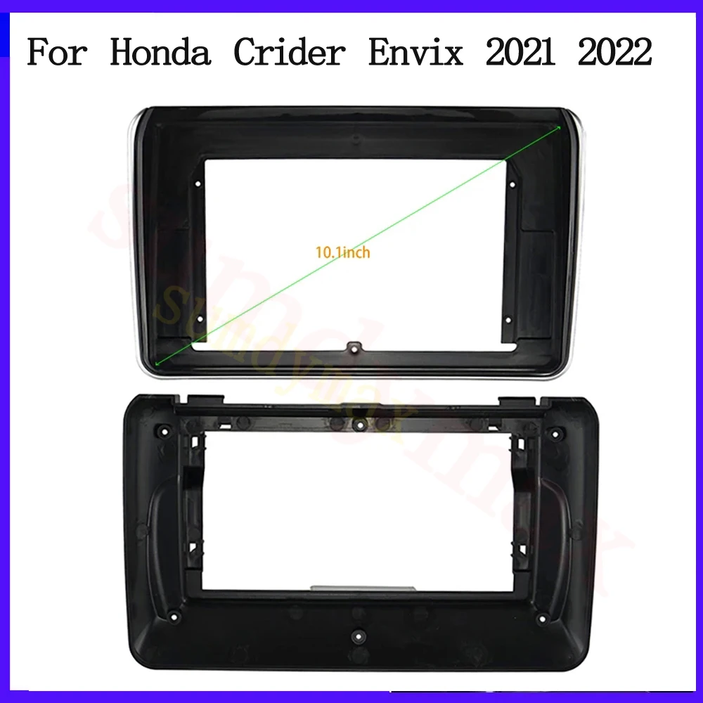 

10,1 дюймовая 2 Din Автомобильная рама Fascia ДЛЯ Honda Crider Envix 2021 2022 большой экран android Автомобильная фотопанель комплект