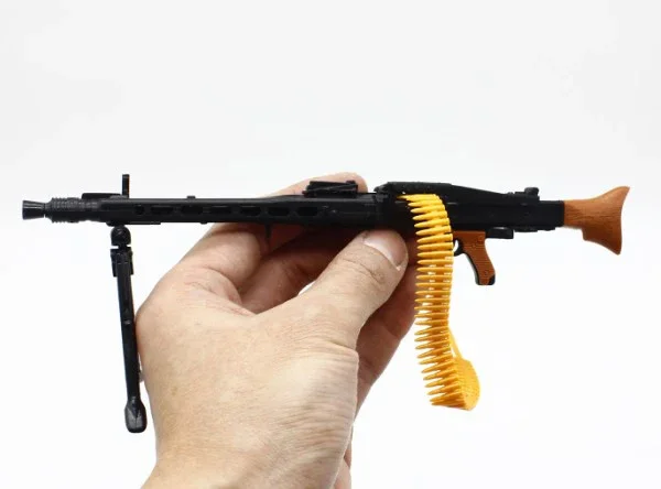 1/6 MG42 General Purpose Machine Gun Assemble Model Plastic Weapon For 12inch Soldier Military Building Blocks Toy 6