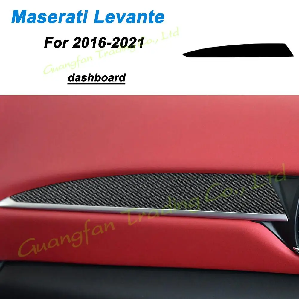 Accessori Interni In Fibra Di Carbonio Per Maserati Levante 2016 – Decorazioni E Protezione Interni Auto