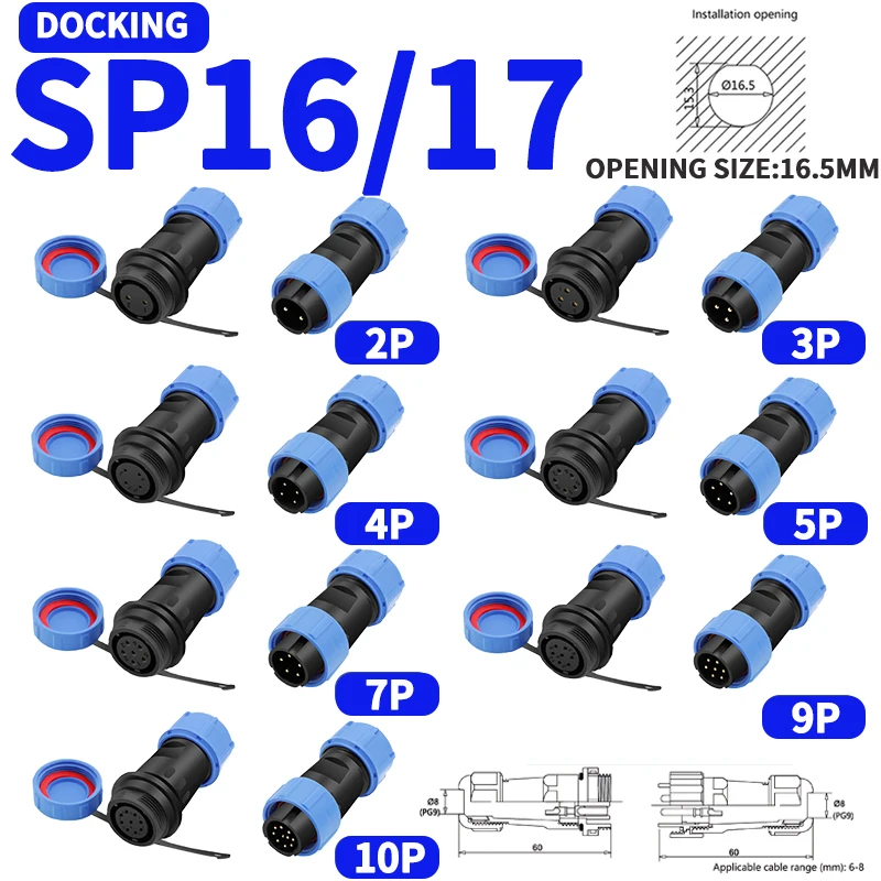 SP16 SP17 DOCKING