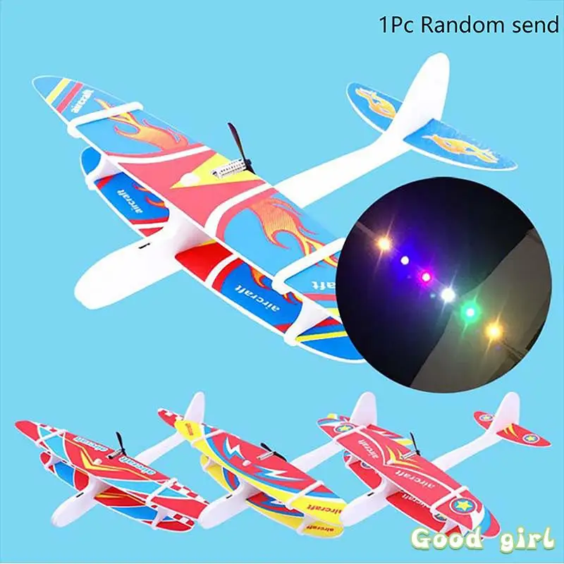Enhance Your Play: LED Electric Foam Throwing Glider