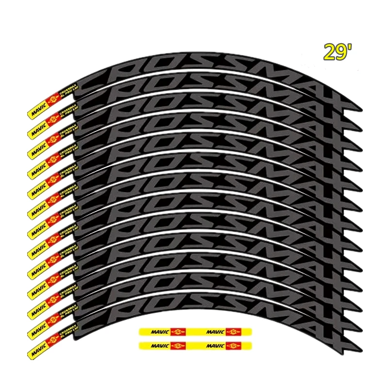 Des stickers pour les roues Mavic - Dimensions Vélo