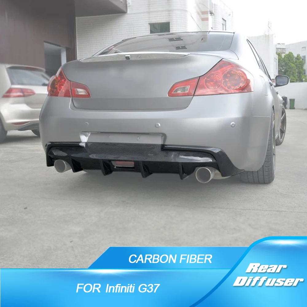 CarbonFiberRearDiffuserforInfinitiG37G37S4DoorBaseSedan
