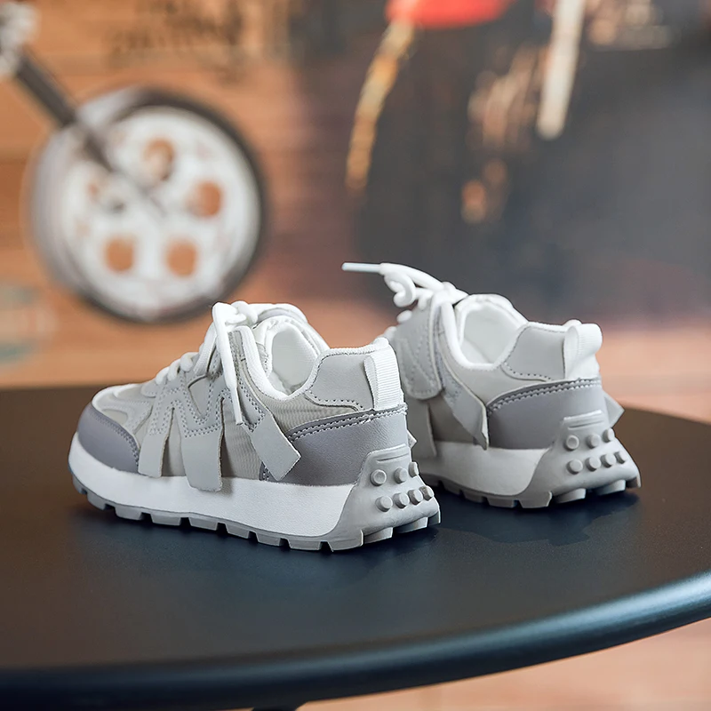 

Спортивная детская обувь для бега Forrest Gump, Симпатичные кроссовки для девочек, Повседневная Уличная обувь для мальчиков