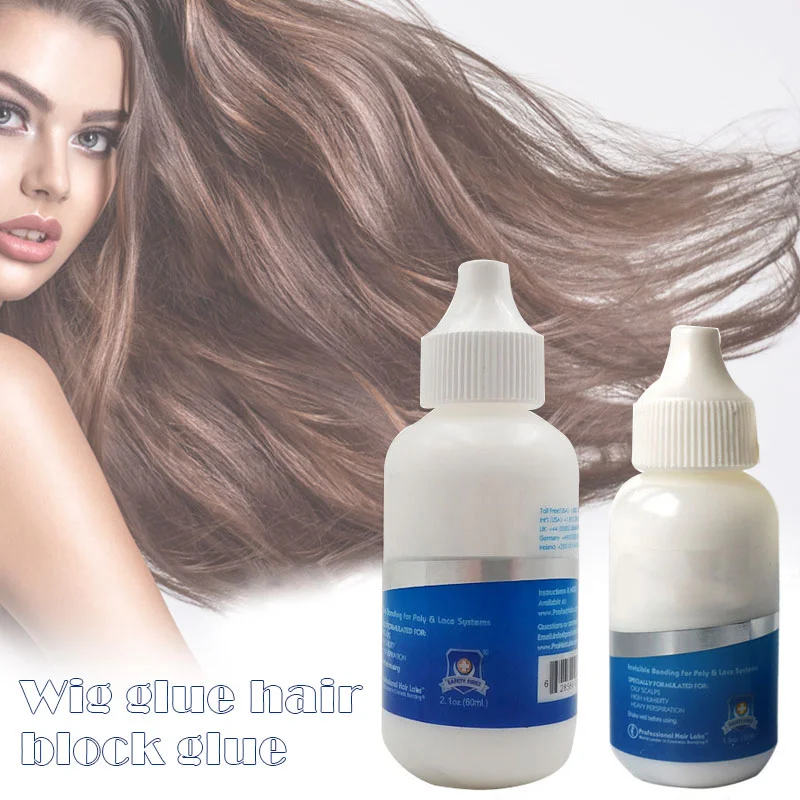Wig Glue Waterproof Adhesives Katelon Invisible Hair Bonding Glue For Hair Extension + remover for wig 30ml images - 6