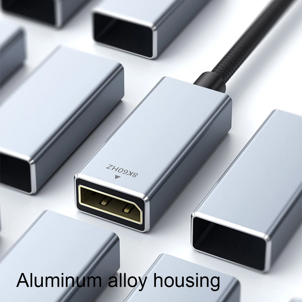 USB C DP 1.4 , CŸ-÷ Ʈ 1.4 ̺ ȯ, ƺ , Ｚ, , 32.4Gbps, 8K @ 60HZ, 4K @ 120Hz