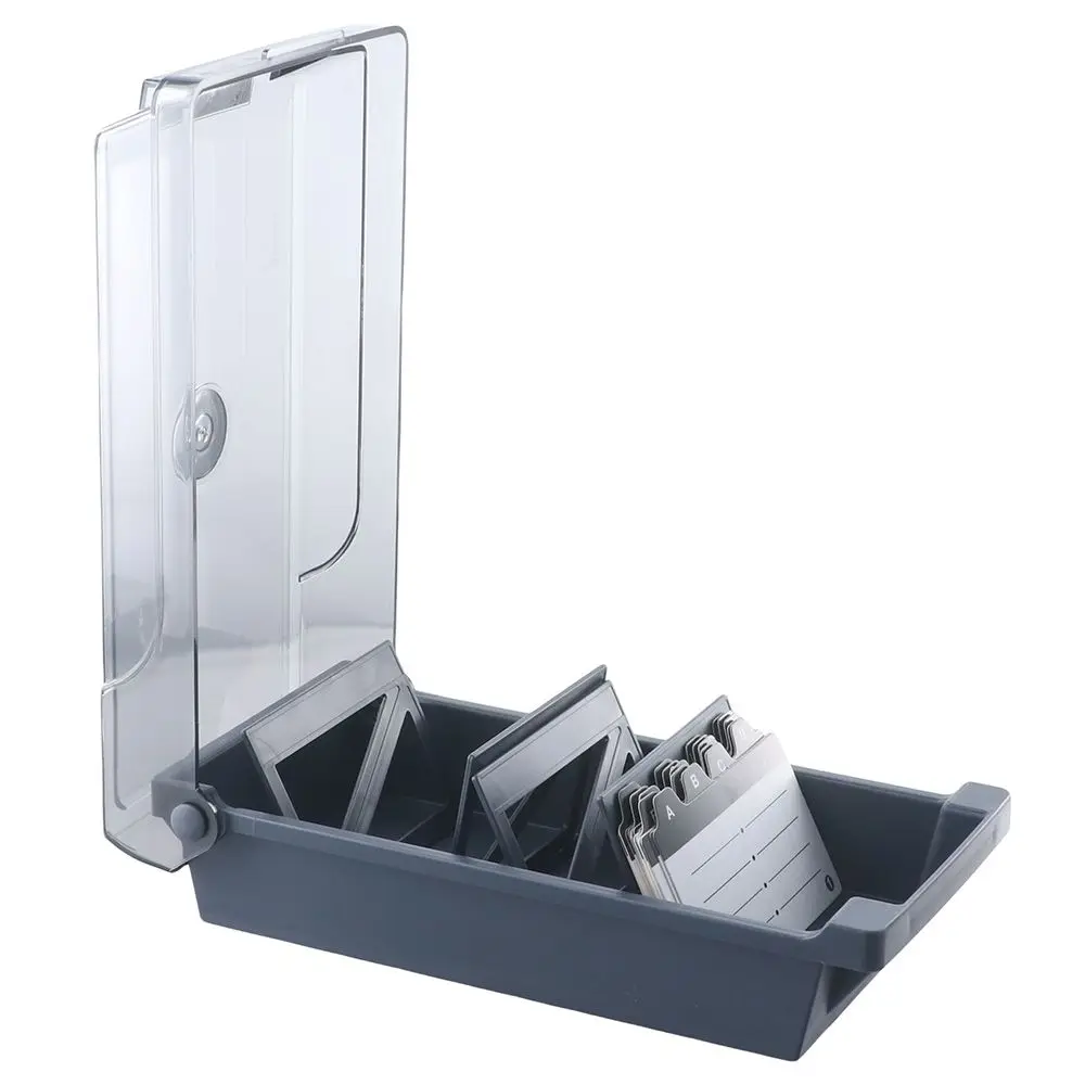 

Business Card Case Organizer Business Card Holder for Desk Credit Card Holder File Business Card Holders Box Storage