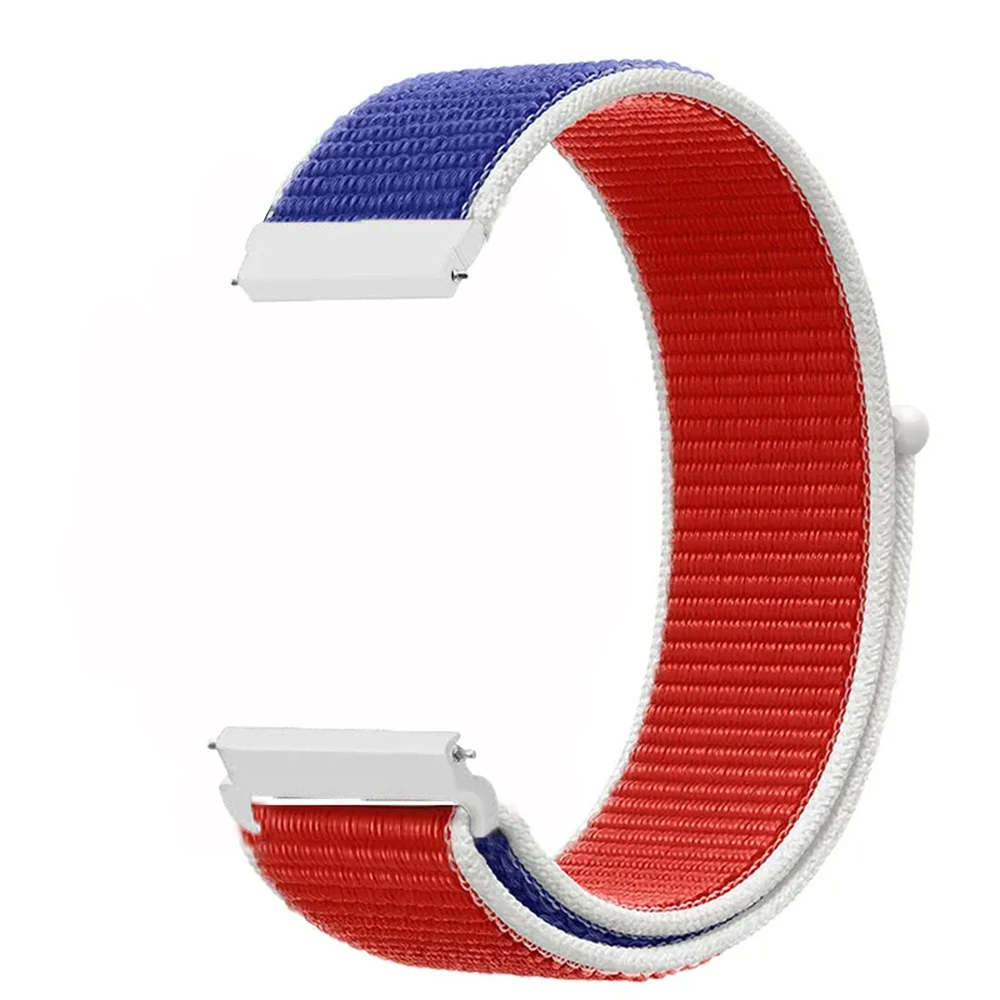 Versatile 20mm 22mm Sport Nylon Loop Watch Strap Bracelet