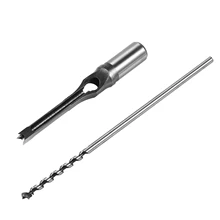  High quality and powerful square hole drill Inch long woodworking square hole square machine woodworking drilling tooldiscount 