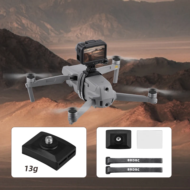 

Top Extension Camera Fill Light Bracket Mount Holder for DJI Mavic 3 Pro/Air 2/2S/Mini 2 SE for Osmo Action GOPRO