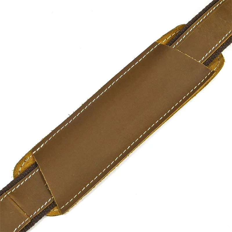 Brown Leather Duffle Bag For Men
