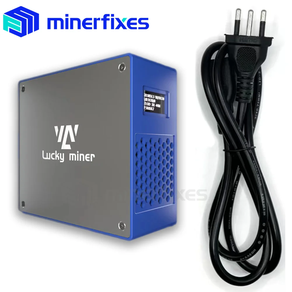 

BTC Miner Mining Lucky Miner LV07 Effortless Latest Upgraded Model V7 Solo Bitcoin Miner WiFi 1T GH/S crypto miner