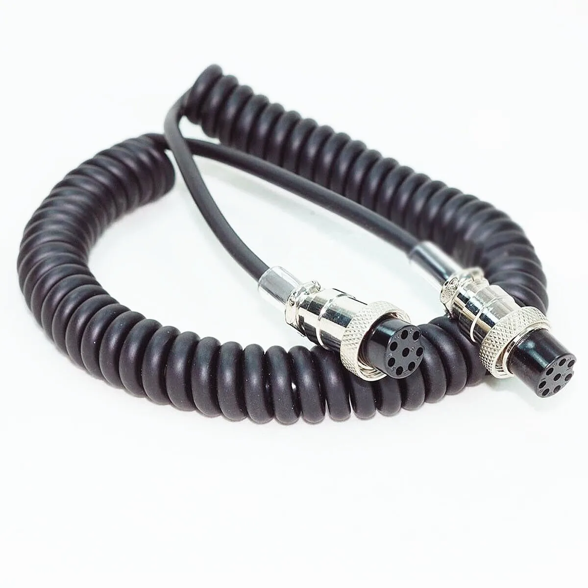 2pcs 8 Pin Desktop Mic Microphone Cable Cord For Yaesu MD 1 MD 100 MD