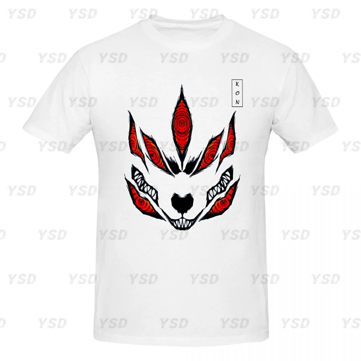 

Japanese Anime Cartoon Kon Men's tight fitting sports T-shirt, Breathable,Oversized T shirt