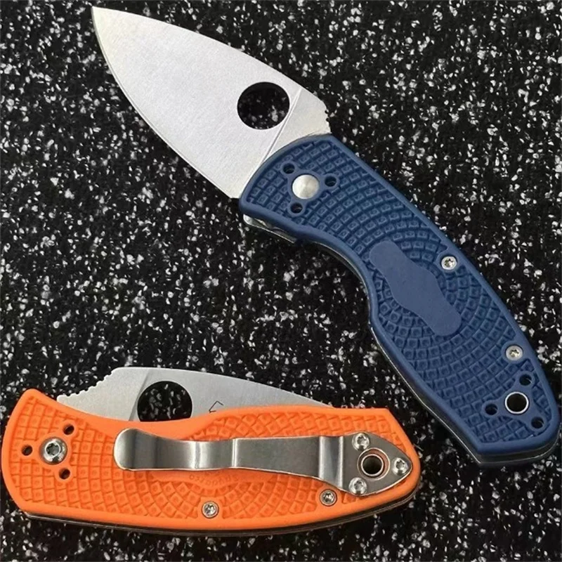 C148 Folding Pocket Knife CPMS35VN Blade Nylon Glass Fiber Handle High Quality Outdoor EDC Camping Hiking Hunting Tools 5