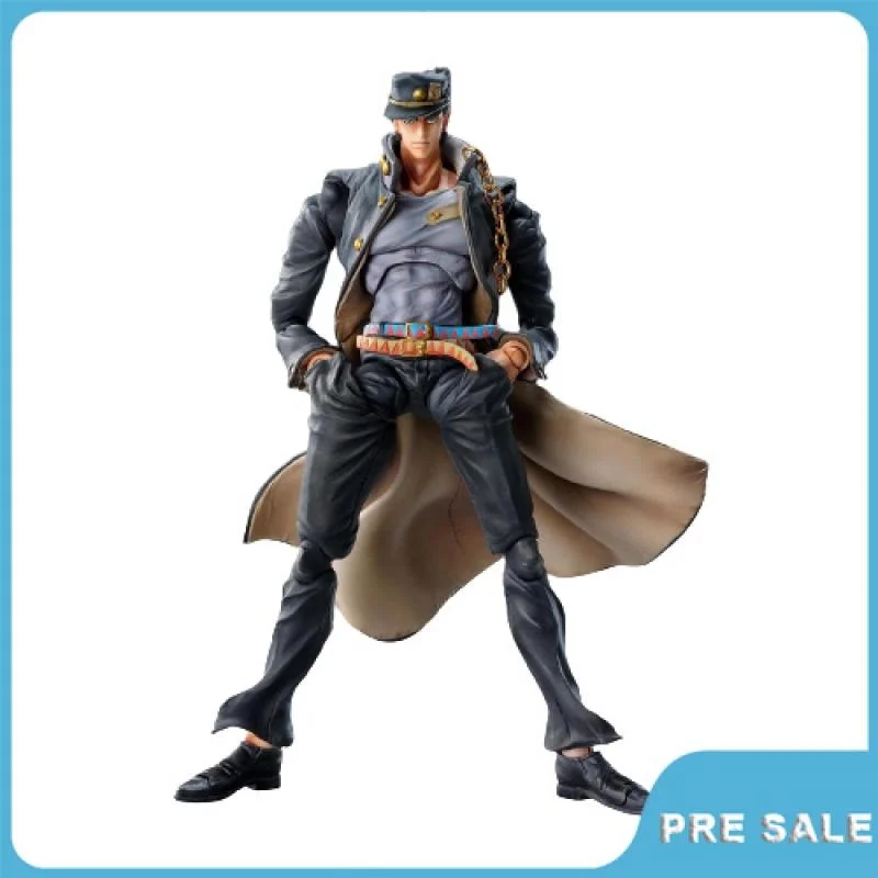 

Pre Sale Anime Kujo Jotaro Jojo Action Figure Jojo's Bizarre Adventure Original Hand Made Pvc Model Toys Ornaments Gifts 16Cm