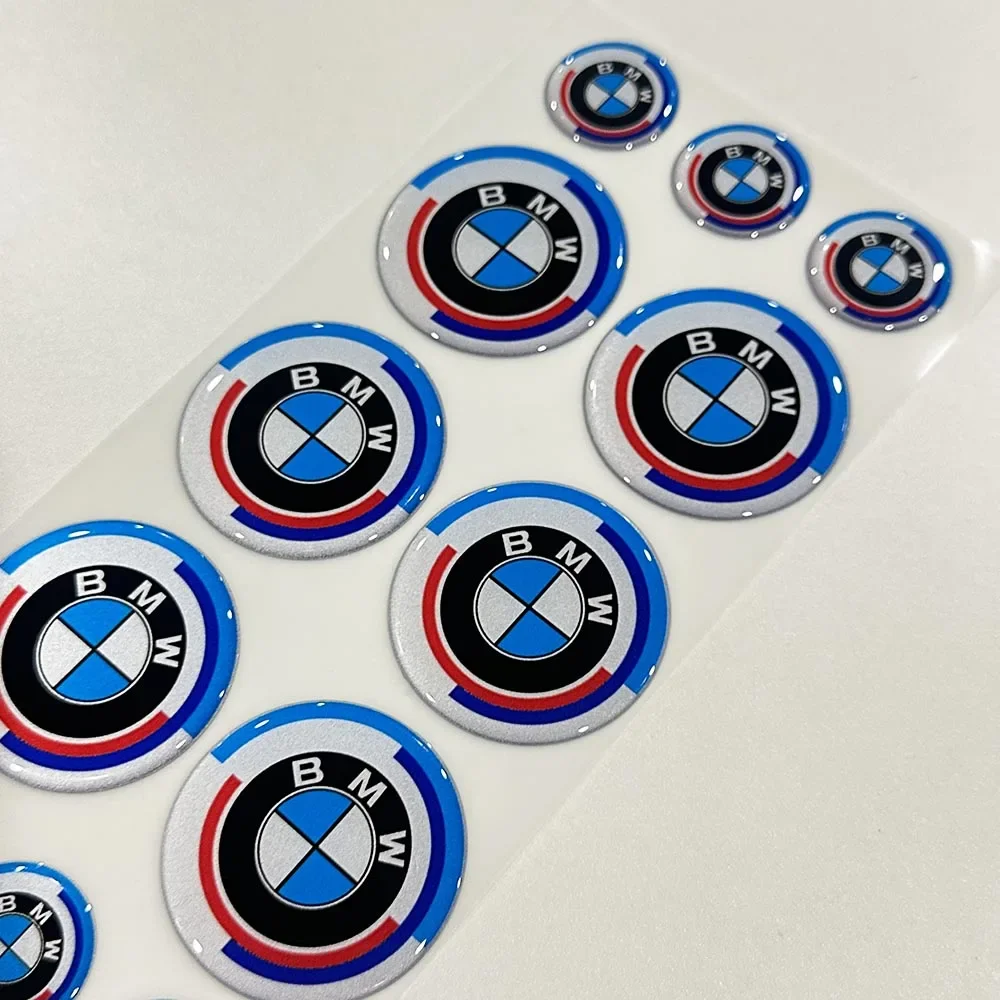Motorcycle Stickers BMW 3D Car Reflective Waterproof S1000 RR R1250 GS Moto Racing Car Decorative Soft Adhesive Sticker